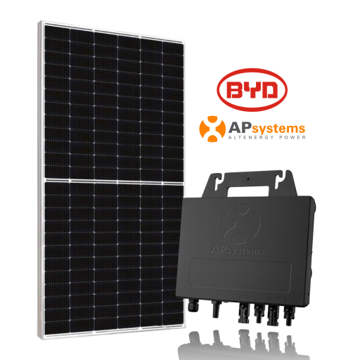 Kit Gerador de Energia Solar Fotovoltaica de 1,34 kWp