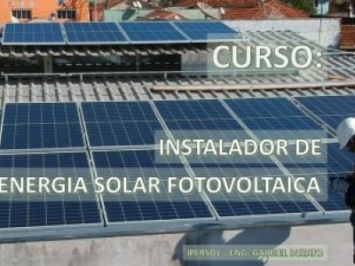 CURSO: Instalador de Energia Solar Fotovoltaica