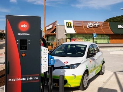 EDP vai instalar até 150 pontos de carregamento rápido nos restaurantes McDonald’s