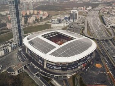 Estádio do Galatasaray entra no Guinness com recorde de energia solar; clique aqui